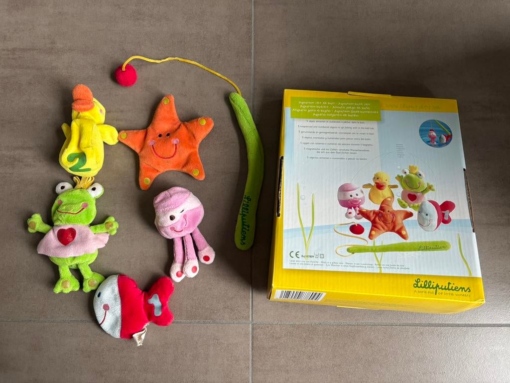 Jeu de pêche Lilliputiens, Enlèvement, Utilisé