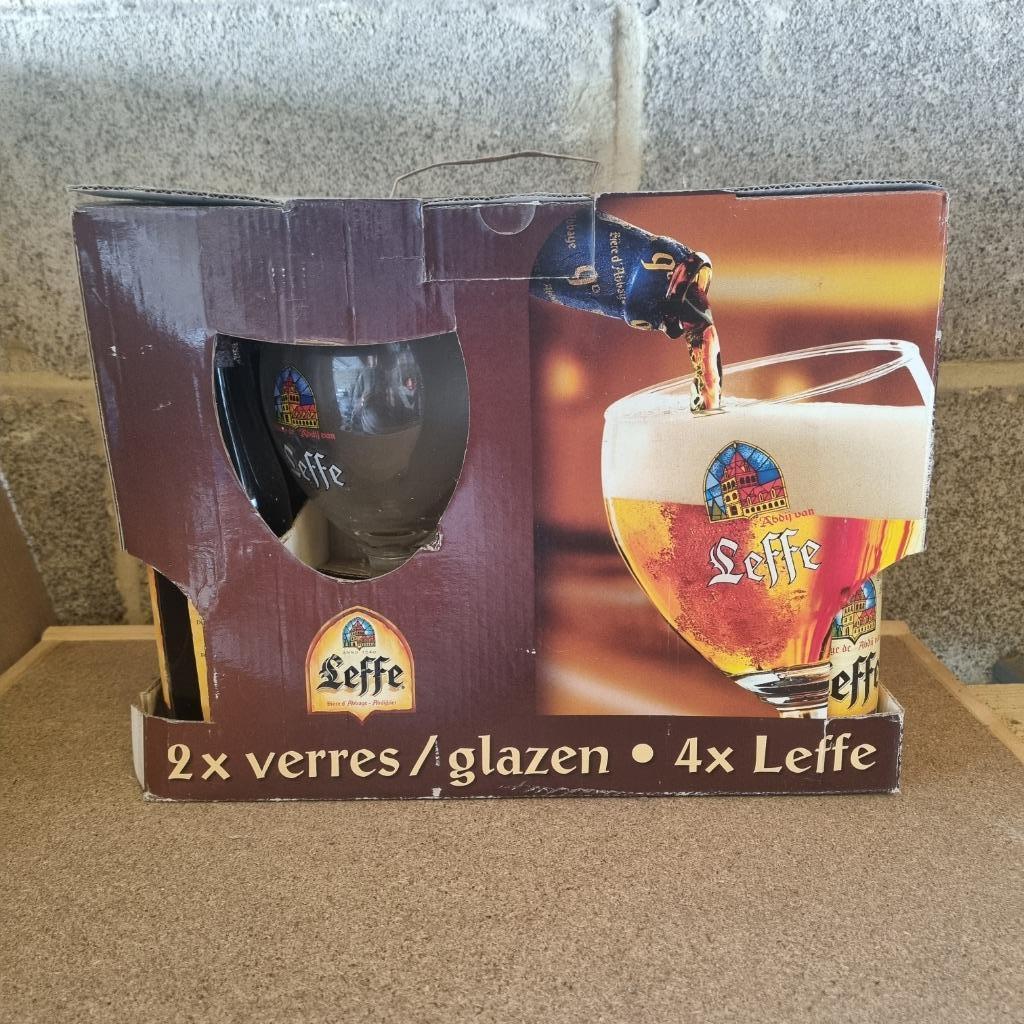 Coffret Leffe, Enlèvement ou Envoi, Utilisé, Bouteille(s), Leffe