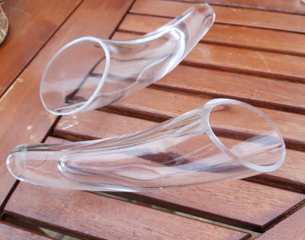 Kleine vaasjes voor tafelversiering, Huis en Inrichting, Ophalen, Nieuw, Glas