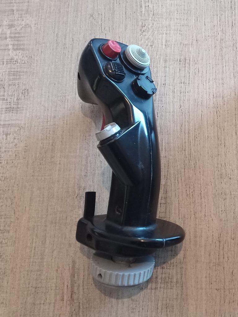 Cougar HOTAS stick & base, Computers en Software, Joysticks, Ophalen, Gebruikt, Thrustmaster
