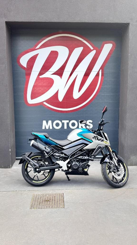 CF Moto 125 NK Zephyr blue @ BW Motors Mechelen