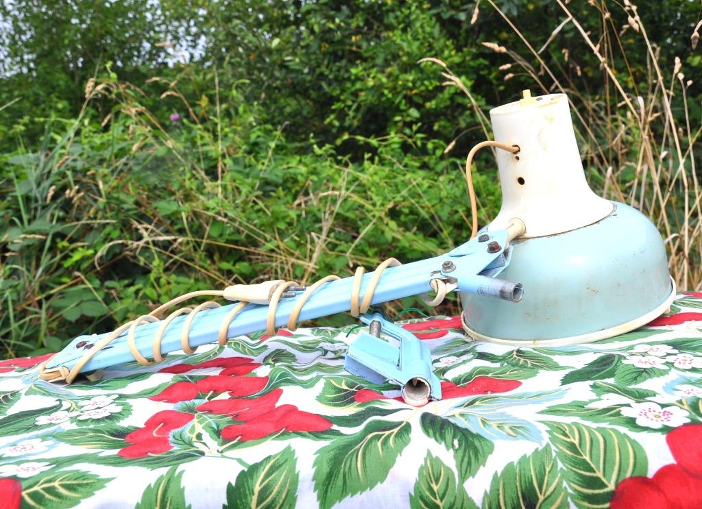 lampe de bureau vintage bras extensible articule, Enlèvement ou Envoi