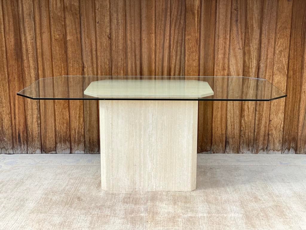 Travertin Eetkamertafel, Ophalen