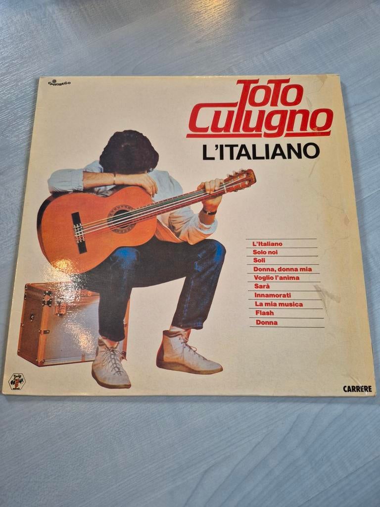 Toto Cutugno lp L' italiano 1983, Ophalen, Gebruikt