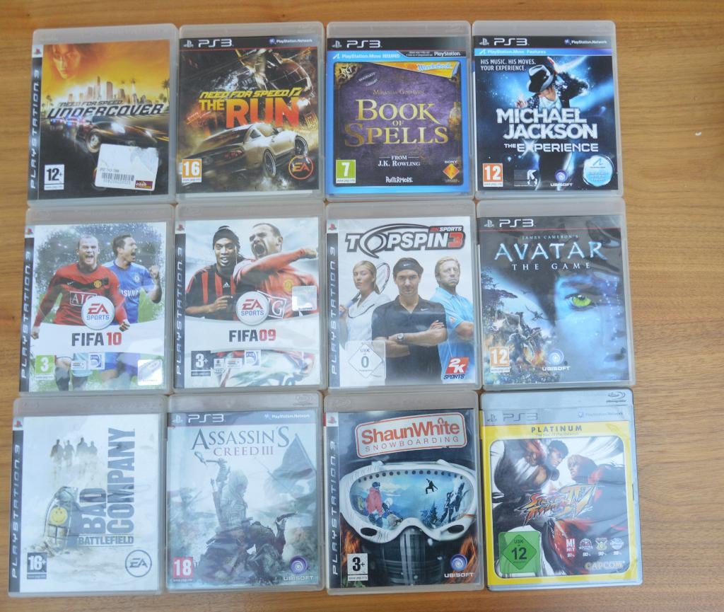 playstation 3 spellen, Ophalen