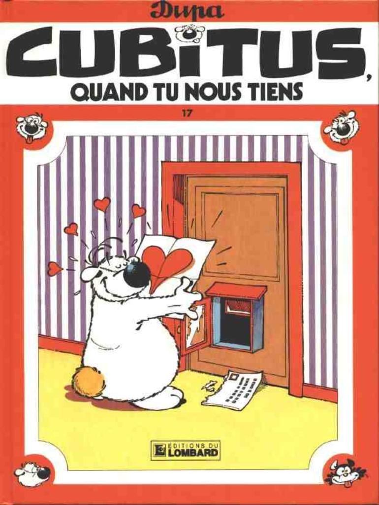 Cubitus, quand tu nous tiens ! . Première édition, Une BD, Enlèvement ou Envoi, Utilisé