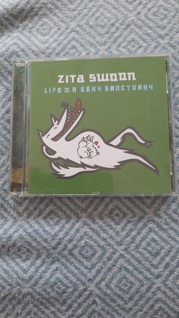 ZITA SWOON Life = a sexy sanctuary (cd), CD & DVD, CD | Rock, Comme neuf, Enlèvement ou Envoi