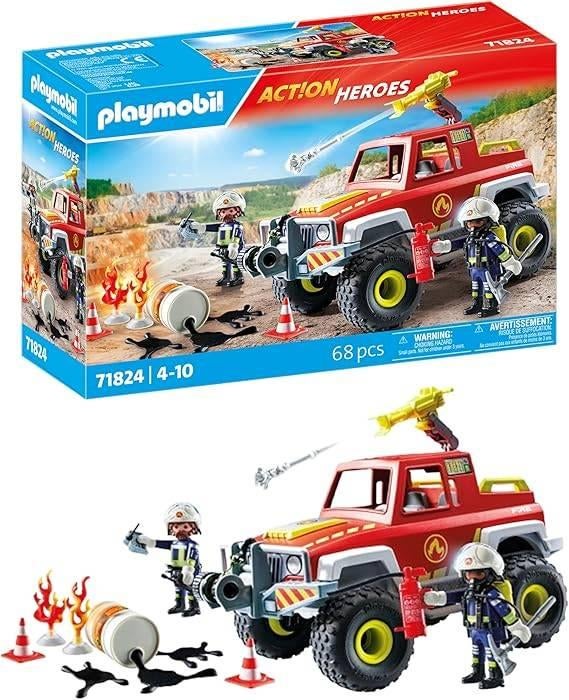 PLAYMOBIL | Camion de pompiers | LIVRAISON GRATUITE