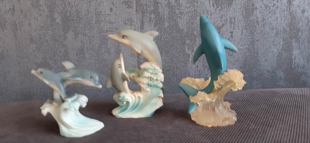 Dolfijn beeldjes alles voor 2.00 euro, Ophalen of Verzenden, Gebruikt