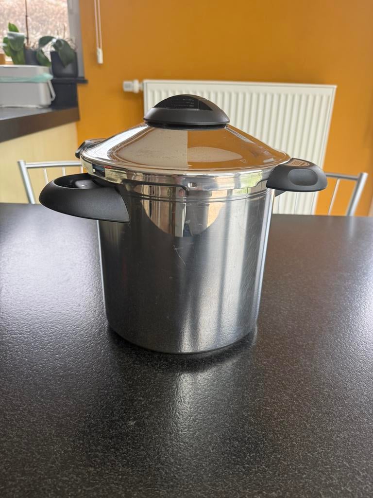 Casserole a pression 8l Demeyere, Enlèvement ou Envoi, Comme neuf, Inox
