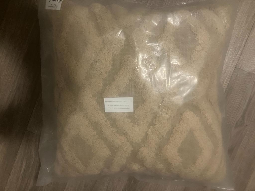 Tiseco SAHARA bohemian design kussens, Maison & Meubles, Accessoires pour la Maison | Coussins, Neuf, Beige, Carré, Enlèvement ou Envoi