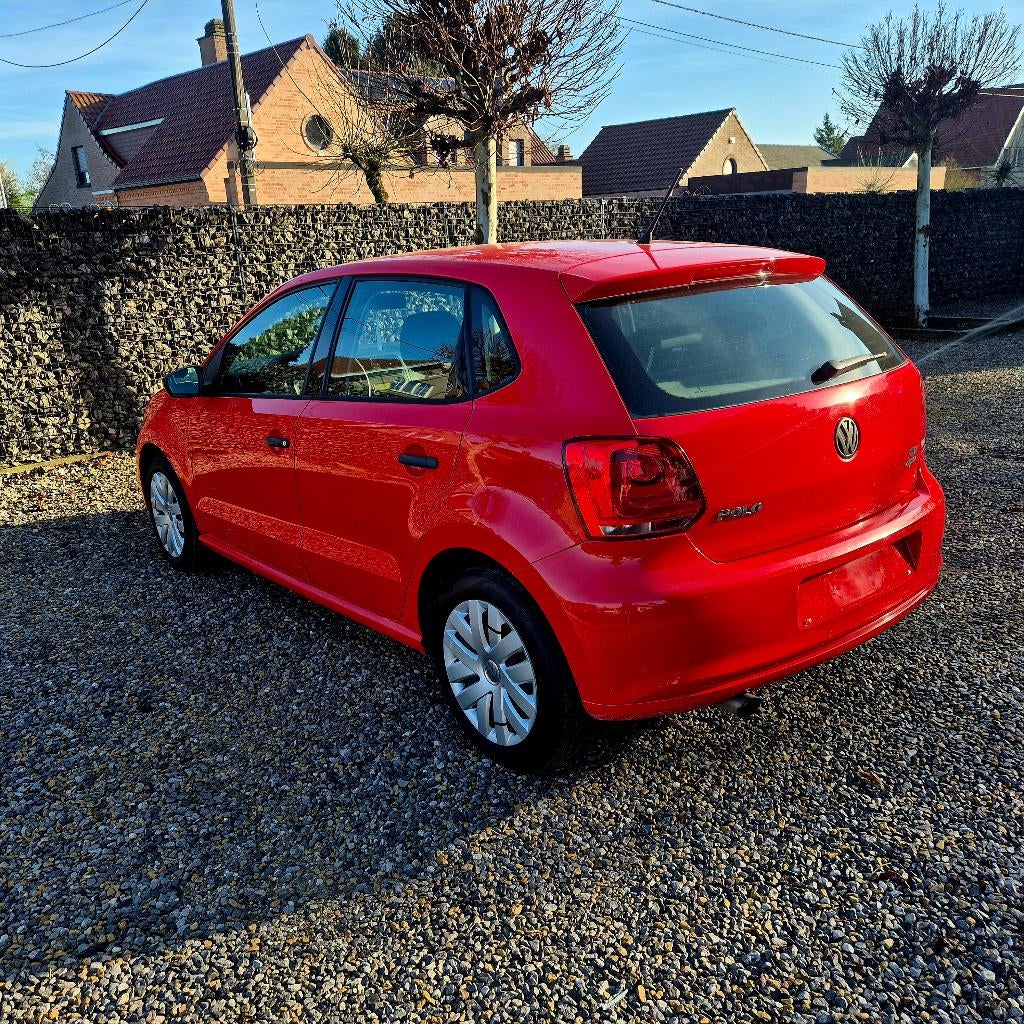Vw Polo 1.6 tdi Prêt à immatriculé, Rouge, Euro 5, Entreprise, Boîte manuelle