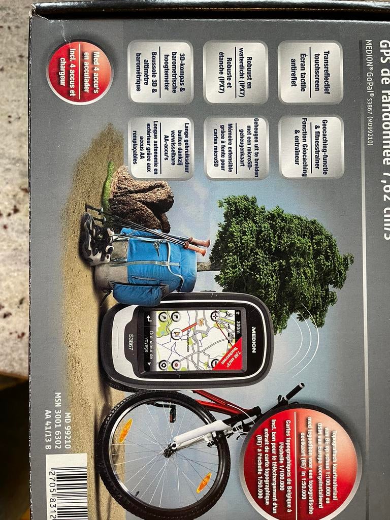 Nooit gebruikte navigatie voor fietsers, Motoren, Accessoires | Navigatiesystemen, Ophalen