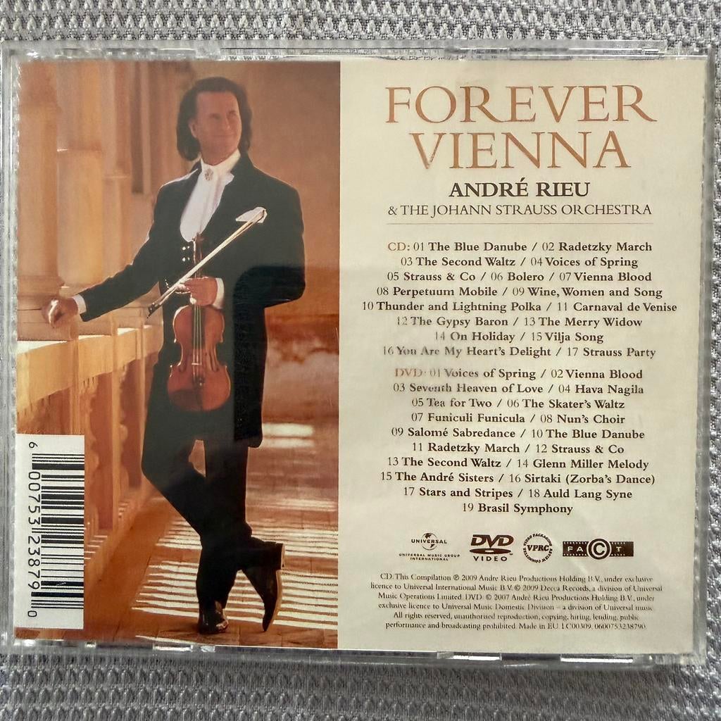 Cd en dvd Andre Rieu, Cd's en Dvd's, Ophalen of Verzenden, Zo goed als nieuw