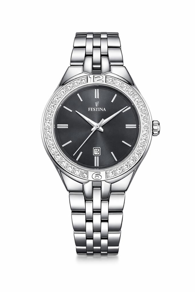 Festina Mademoiselle F16867/2 Dameshorloge – Nieuwstaat, Bijoux, Sacs & Beauté, Montres | Femmes, Comme neuf, Argent, Enlèvement ou Envoi