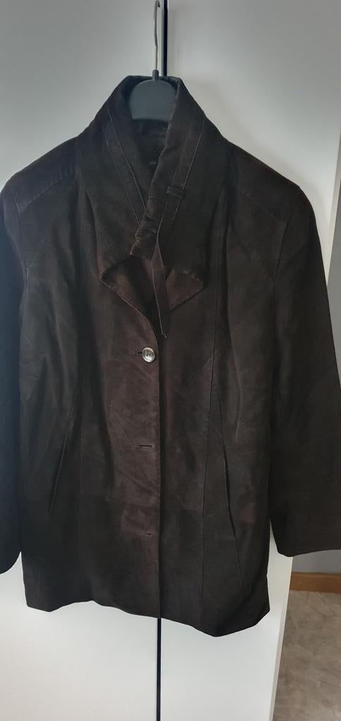Daim mannen jas maat 52a54, Ophalen, Zo goed als nieuw