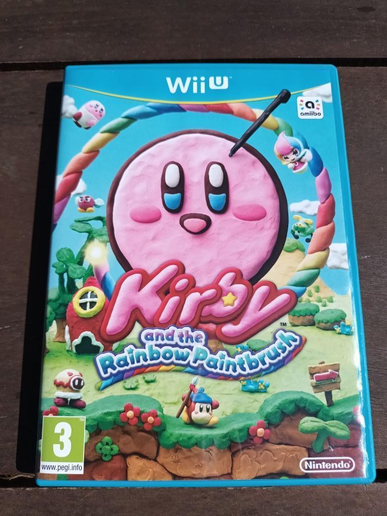 WiiU Kirby and the rainbow paintbrush, Consoles de jeu & Jeux vidéo, Jeux | Nintendo Wii U, Enlèvement ou Envoi, Comme neuf, À partir de 3 ans