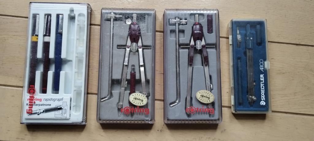 Set Rotring & Staedtler, Ophalen, Gebruikt