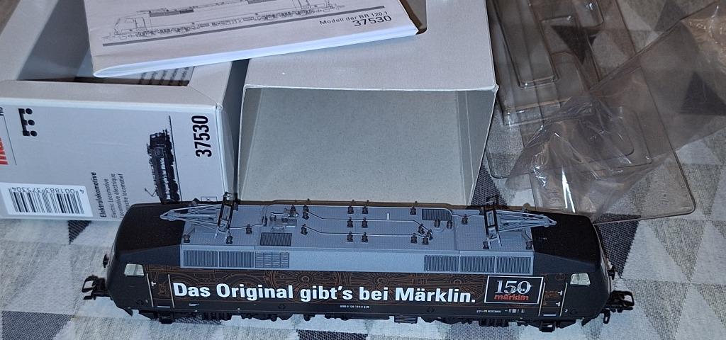 Märklin HO 37530 elektrische loc van de DB, Ophalen of Verzenden, Zo goed als nieuw, Locomotief, Märklin