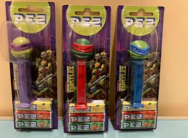 3 x Pez Teenage mutant ninja turtles, Ophalen of Verzenden, Nieuw