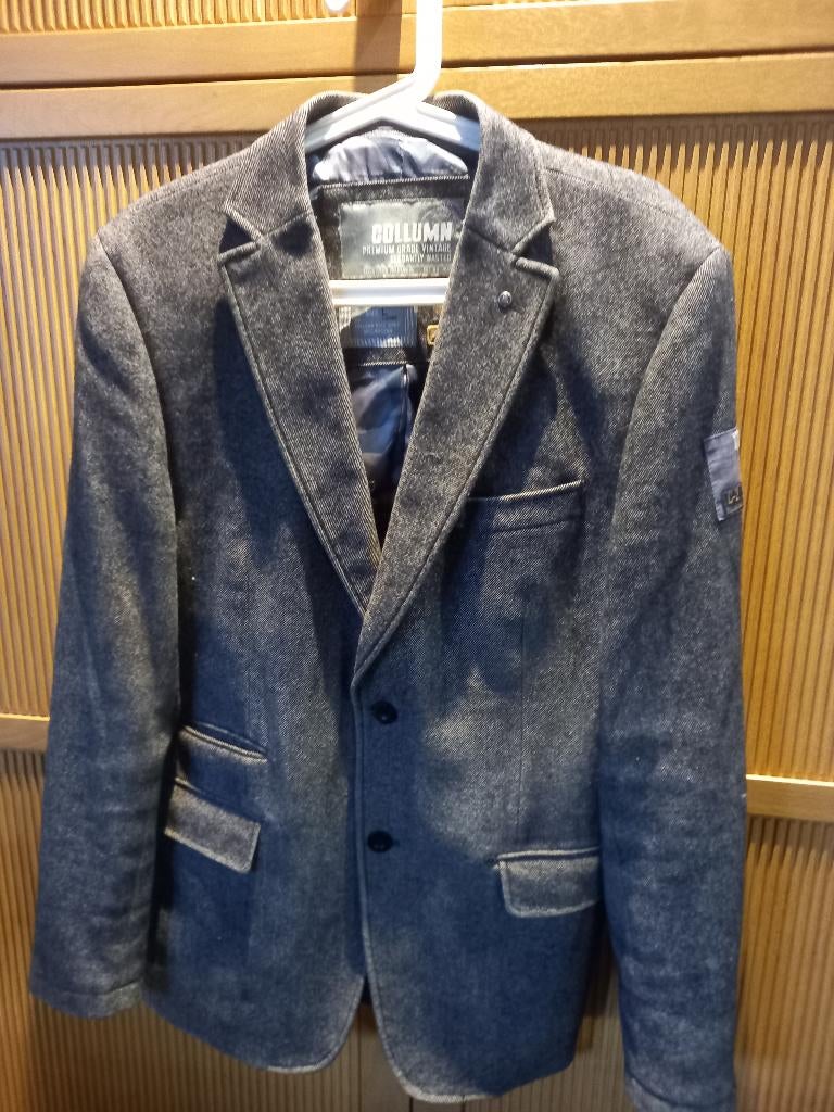 Herencolbert, Kleding | Heren, Maat 52/54 (L), Ophalen of Verzenden, Zo goed als nieuw, Grijs