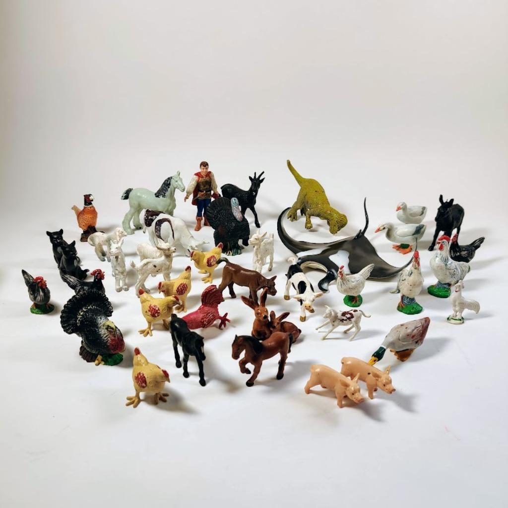 lot van 40 speelgoed dieren (gebruikt-bespeeld) goede staat, Verzamelen, Ophalen of Verzenden