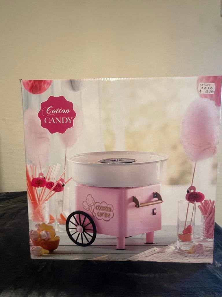 Suikerspin machine, Ophalen, Gebruikt