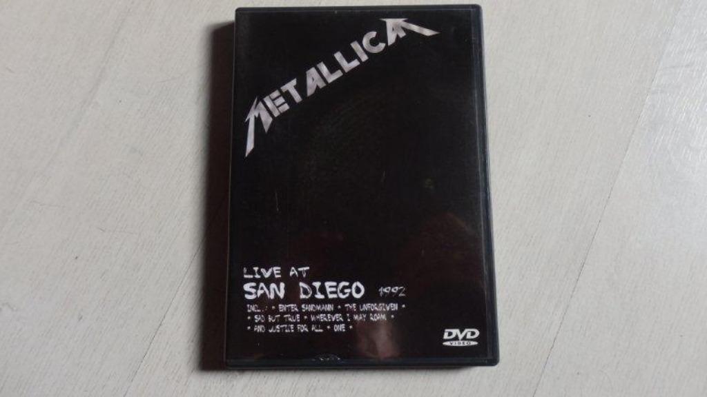 Metallica - Live at San Diego 1992 - DVD, Ophalen, Zo goed als nieuw, Muziek en Concerten