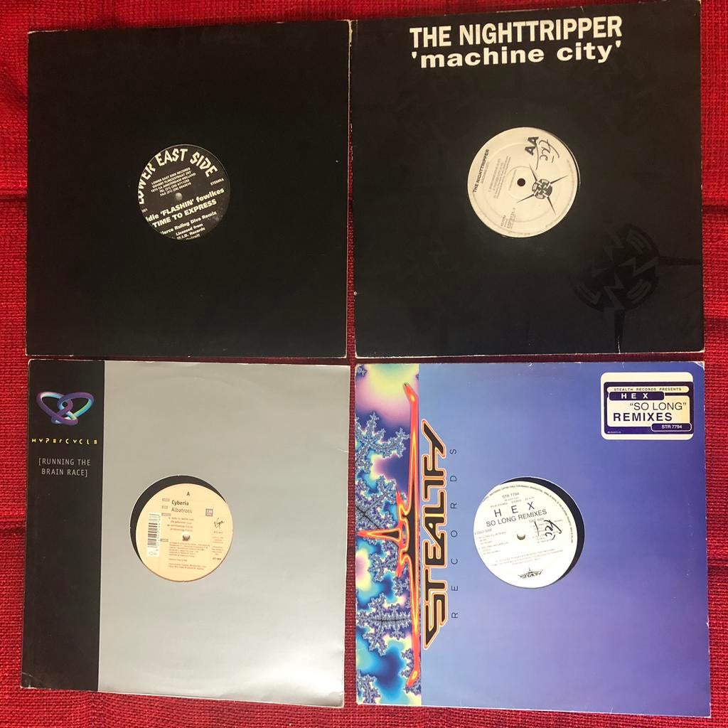 Vinyl 12” LP retro Italo disco house trance techno hardcore, Cd's en Dvd's, Vinyl | Dance en House, Ophalen of Verzenden, Zo goed als nieuw