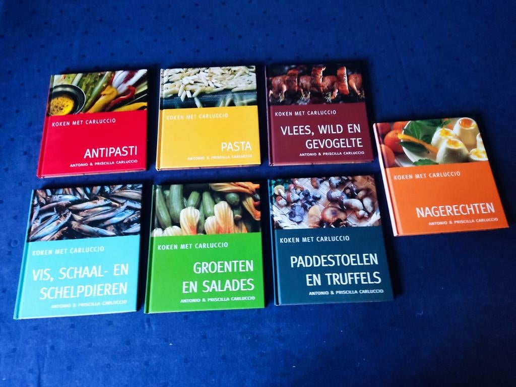 7 morceaux de cuisine italienne avec Carluccio, Enlèvement, Comme neuf