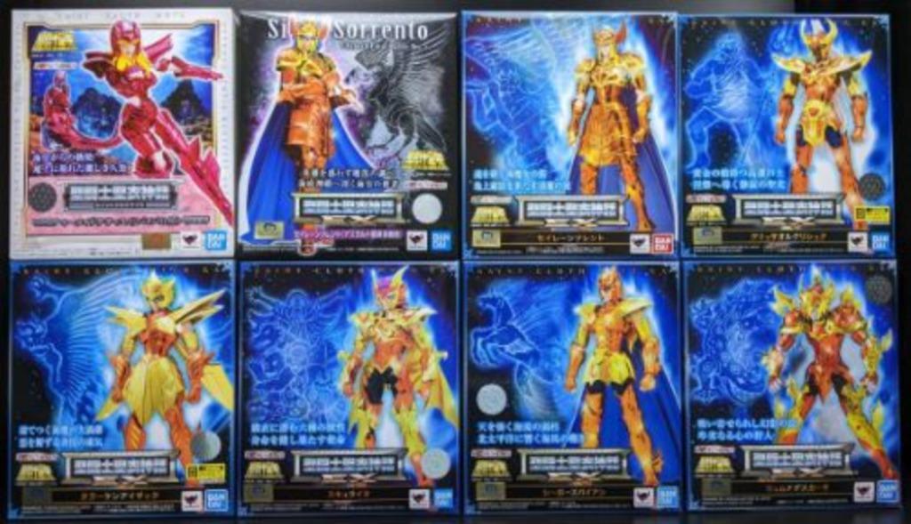 saint seiya myth cloth EX mariner Sorento,Kasa,Scylla,Baian,, Ophalen of Verzenden, Nieuw, Overige typen