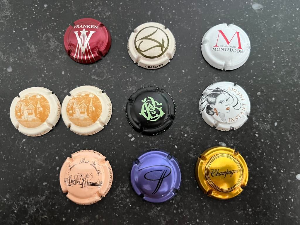 Champagnecapsules, Ophalen