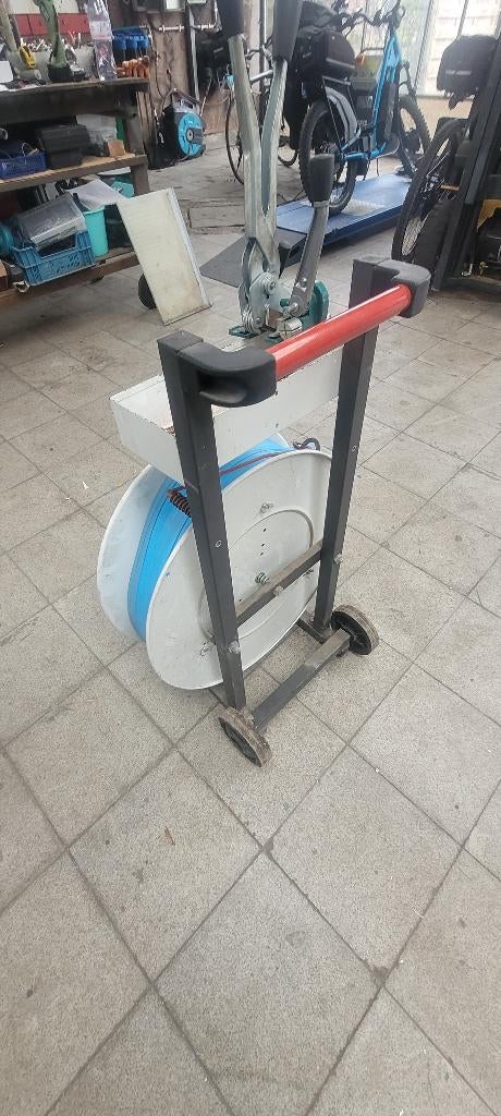 Verrijdbare haspelwagen met omsnoeringsband, Ophalen of Verzenden