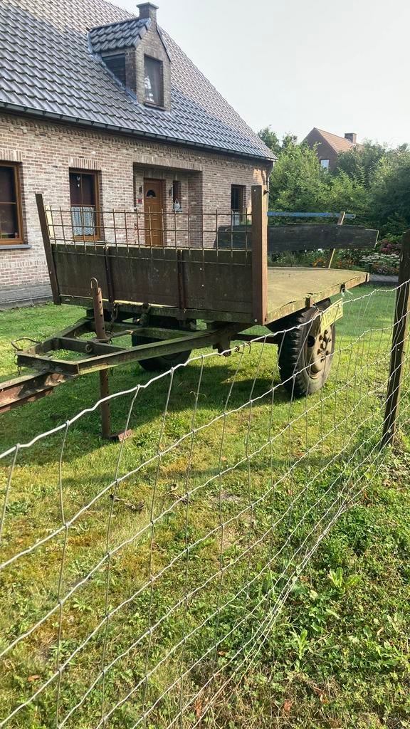 Av remorque bois, Enlèvement, Utilisé