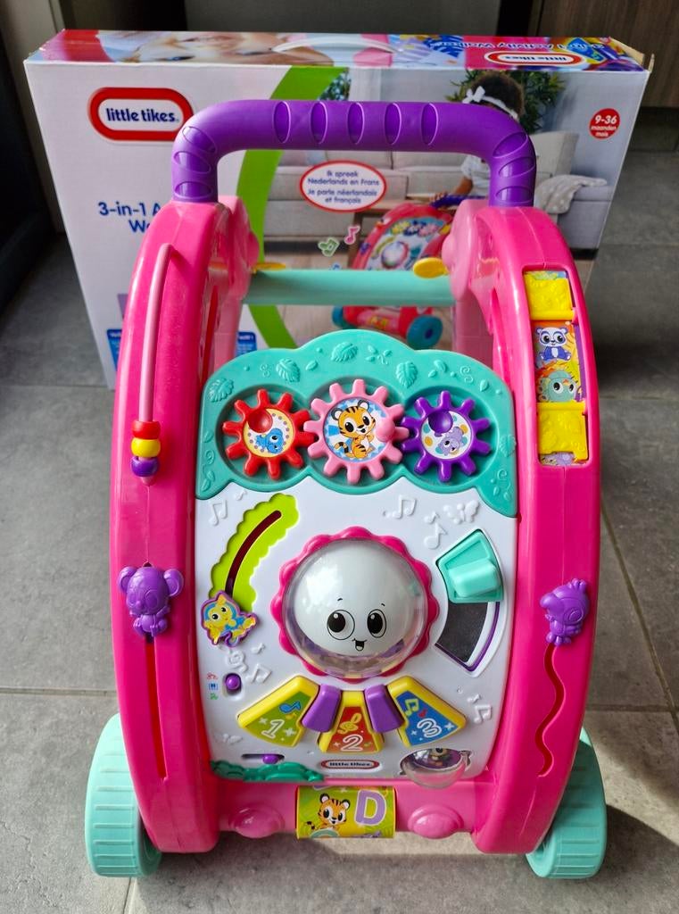 Loopwagen, Kinderen en Baby's, Speelgoed | Babyspeelgoed, Ophalen of Verzenden, Zo goed als nieuw, Overige typen, Met licht