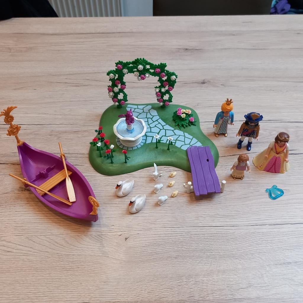 5456 Princess Ilot des Princesses Et Gondole Playmobil, Enlèvement ou Envoi, Utilisé, Ensemble complet