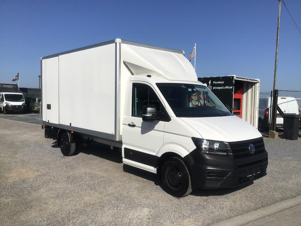 volkswagen crafter aluvan/laadlift 2024 51000km VERKOCHT, Auto's, Bestelwagens en Lichte vracht, Voorwielaandrijving, 4 deurs