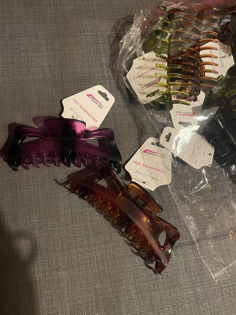 Hair Clips – Lot de 10 couleurs différentes, Enlèvement, Comme neuf