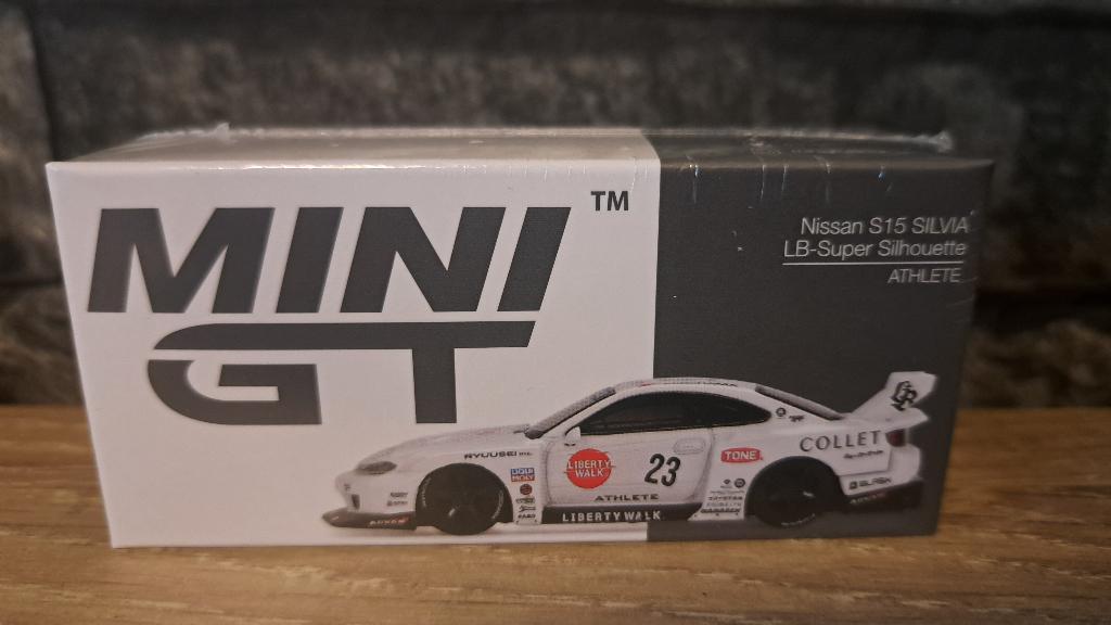 Nissan S15 silvia LB-super silhouette mini gt, Auto, Nieuw, Ophalen of Verzenden, Mini gt