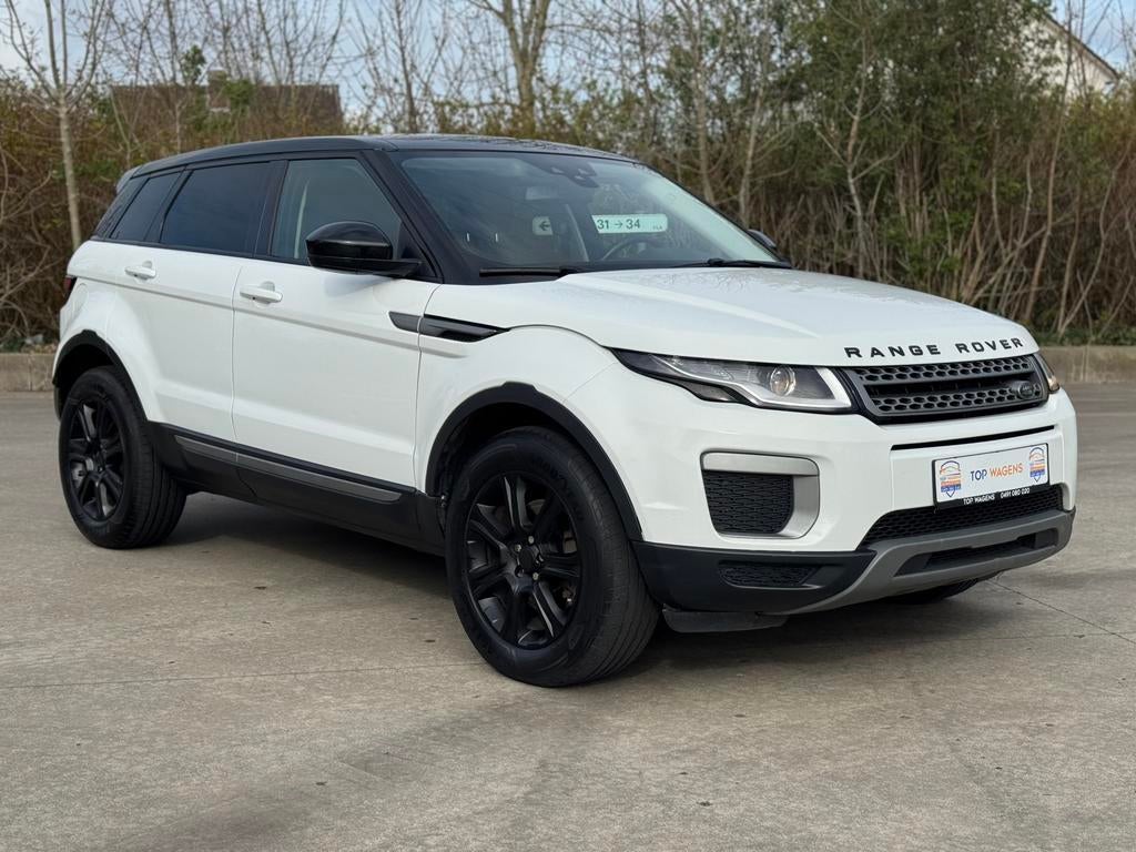 RANGE ROVER EVOQUE TD4 / AUTOMAAT! / EURO 6b! / GEKEURD VVK!, Auto's, Land Rover, Automaat, USB, Leder en Stof, Wit