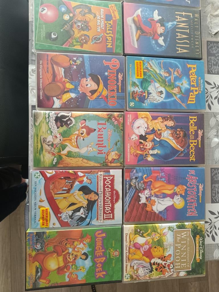 Disney films 35 stuks in orginele doos perfect staat, Ophalen