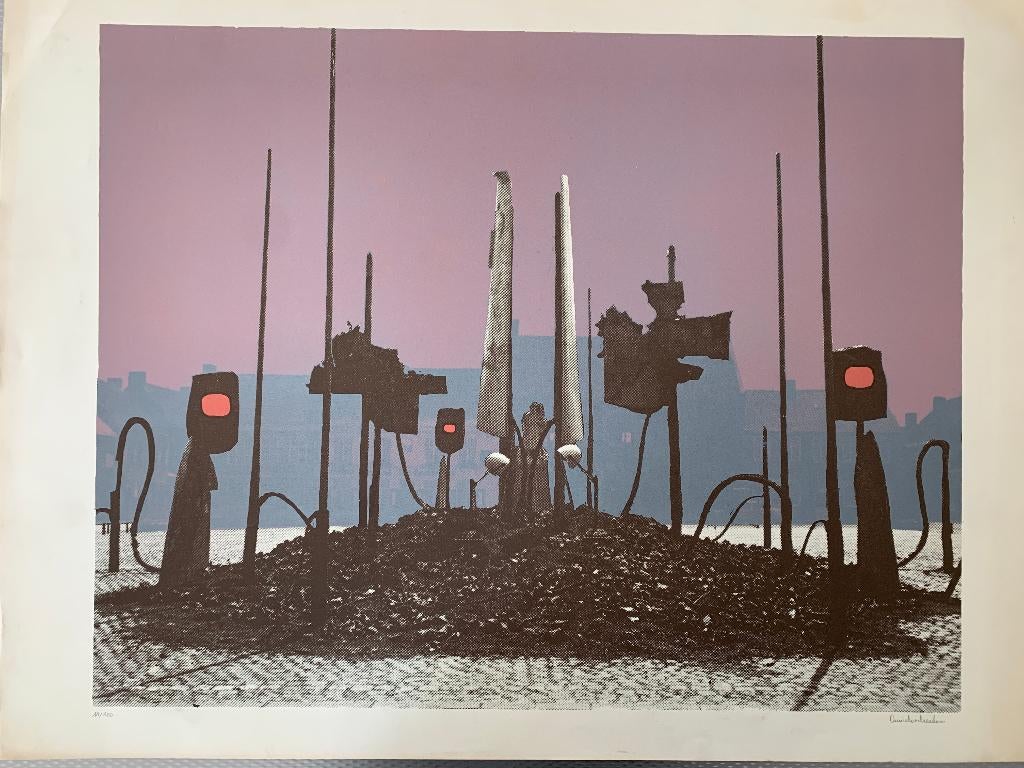 Camiel Van Breedam - zeefdruk, Ophalen of Verzenden