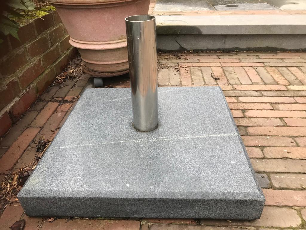 Zware voet voor parasol, Tuin en Terras, Ophalen of Verzenden