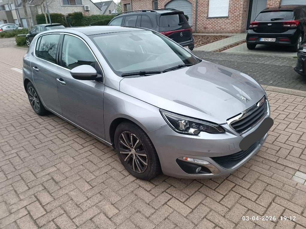 Peugeot 308 2017 1.2i 129pk automaat 75000km panoramadak, Auto's, Peugeot, Automaat, Euro 6, USB, Berline