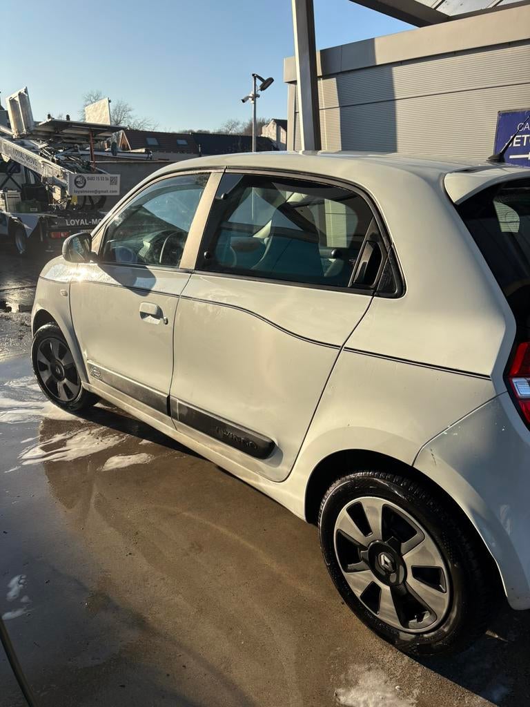 RENAULT TWINGO SCHADE, Auto's, Renault, Twingo, Wit, Handgeschakeld, 5 deurs