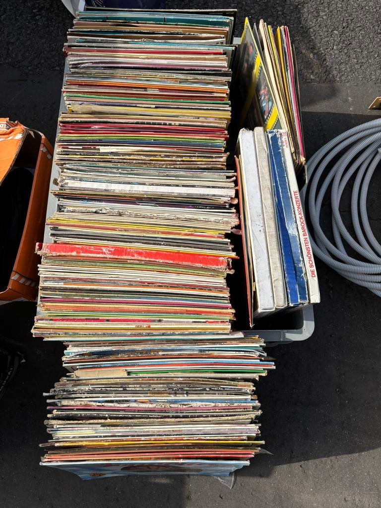Gros lot de vinyles et 45 tours, CD & DVD, Enlèvement, Comme neuf