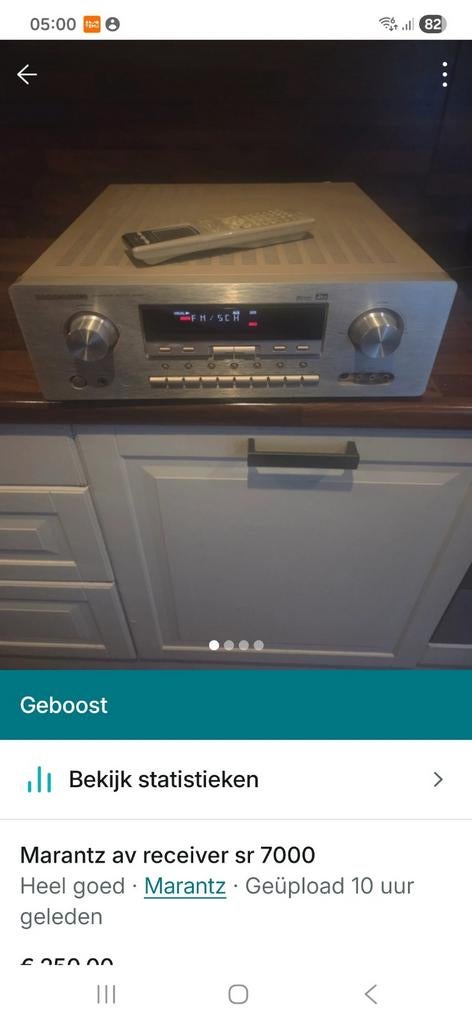 Mooi marantz  av serounnd receiver model av 7000, Enlèvement ou Envoi, Comme neuf, Autres types