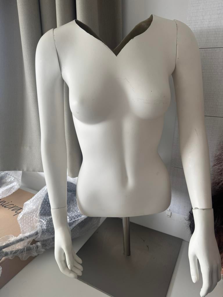 Support pour mannequin en acier inoxydable et buste, Enlèvement