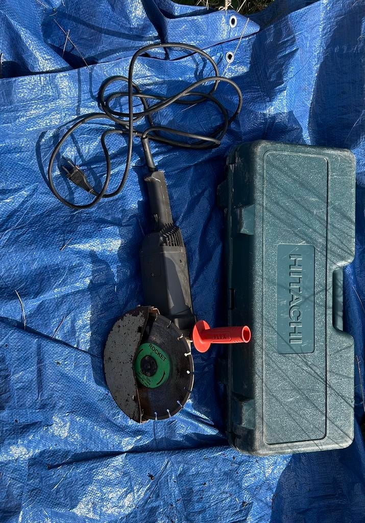 Meuleuse Professionnelle FLEX + Disque Diamant + Coffret, Bricolage & Construction, Enlèvement, Utilisé, Meuleuse d'angle