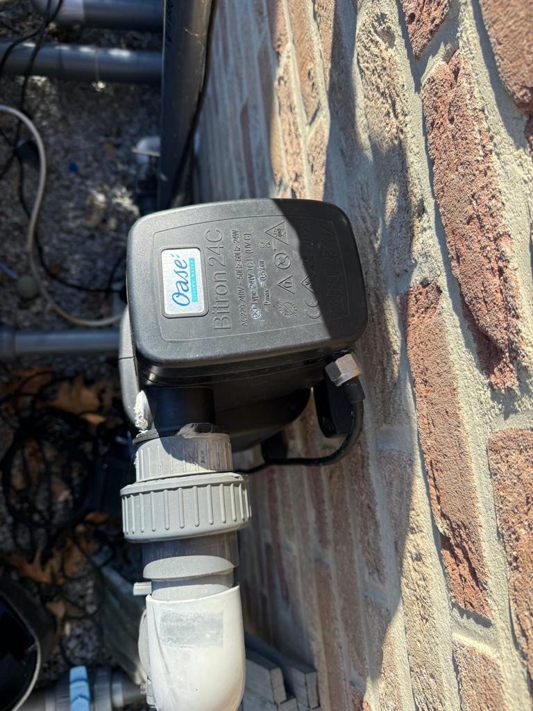 vijverfilter en pompen, luchtpomp voor zuurstof en UV-lamp, Tuin en Terras, Ophalen, Gebruikt, Vijverfilter